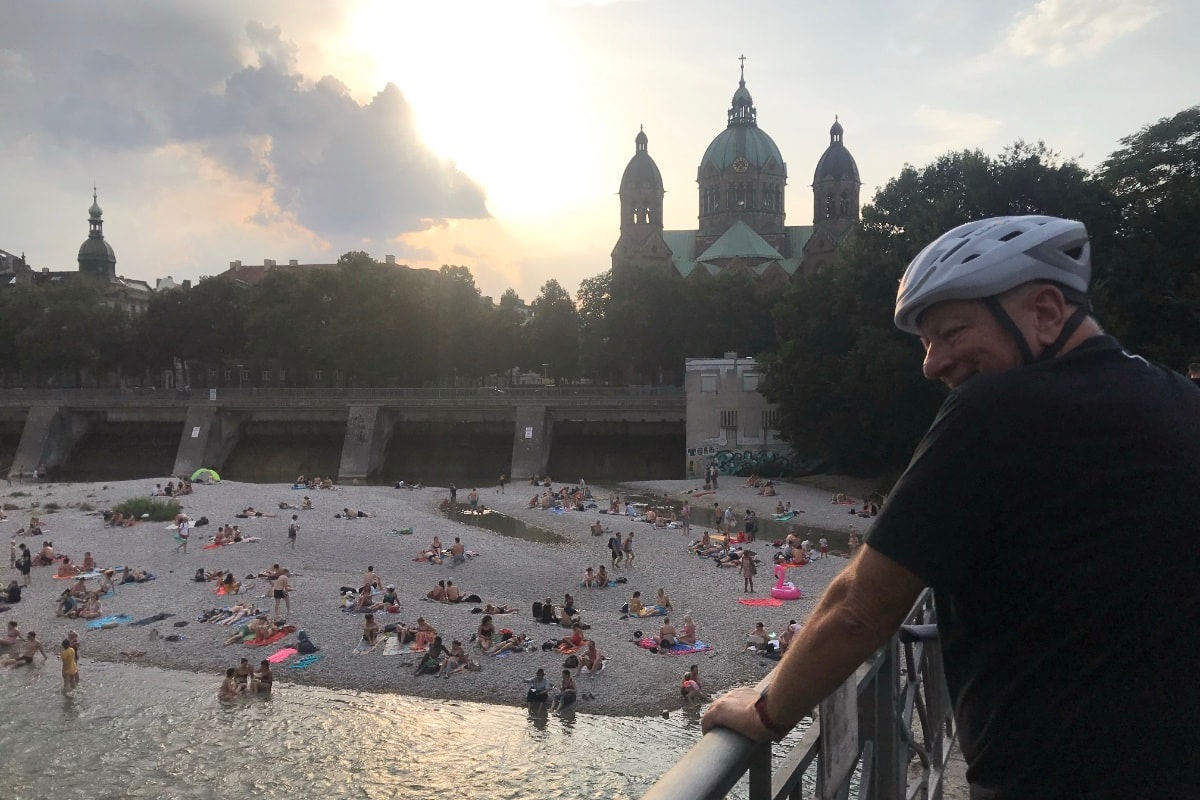 Isar river Munich