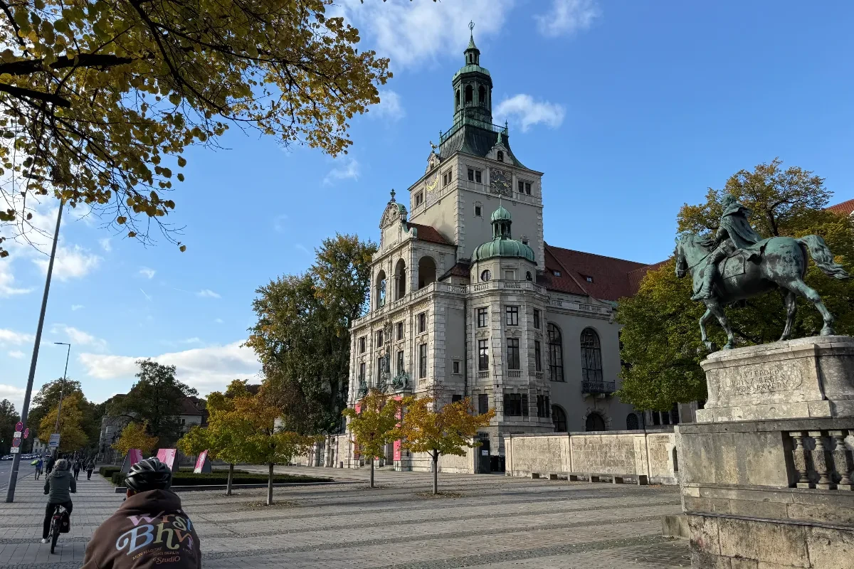 The Isar river in Munich — a gathering place for locals in summer