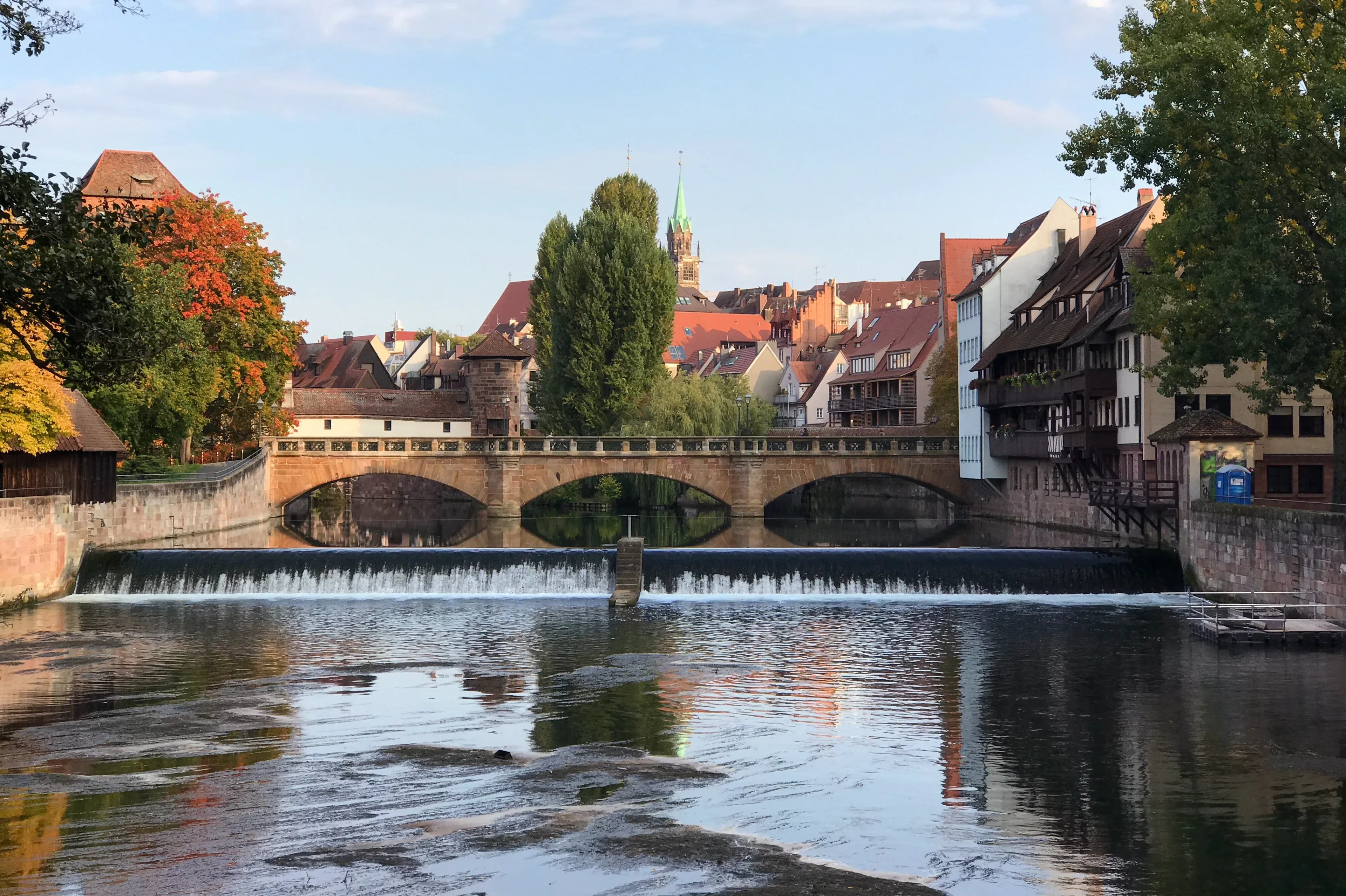 Nuremberg's Hauptmarkt — the historic market square at the heart of the old town